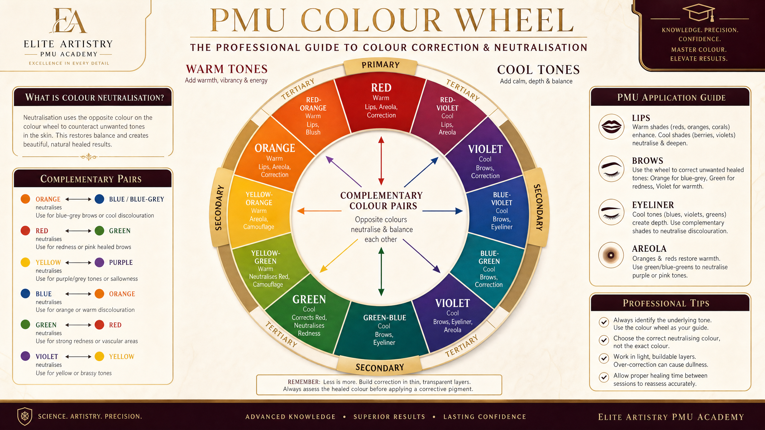 colour theory wheel pmu v2